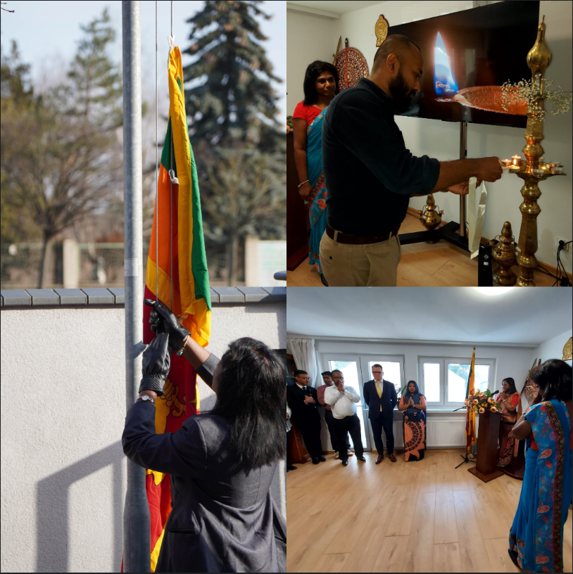 Embassy of Sri Lanka commemorates 77th Independence Day in Poland