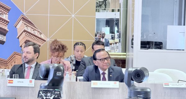 Sri Lanka participates at the Inaugural Meeting of the Inter-Institutional Working Group on Tourism and Climate Action 