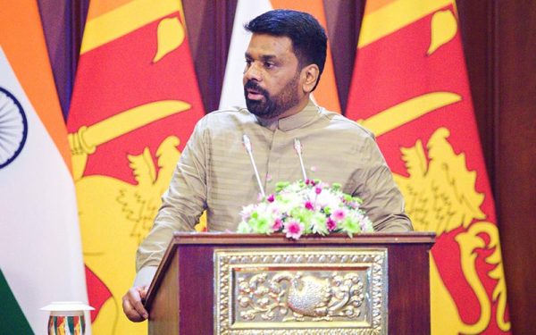 2025 අප්‍රේල් 05 වන දින ඉන්දීය අග්‍රාමාත්‍යවරයාගේ ශ්‍රී ලංකා රාජ්‍ය සංචාරය පිළිබඳ ඒකාබද්ධ මාධ්‍ය හමුවේදී ජනාධිපතිවරයා මාධ්‍ය වෙත කළ ප්‍රකාශය