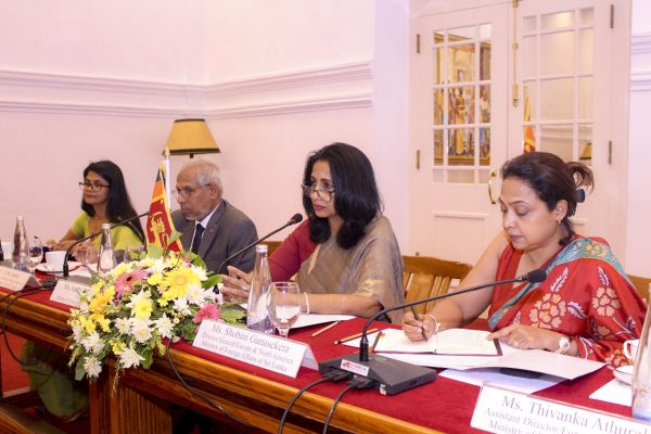 Foreign Secretary Aruni Wijewardane meets the Canadian Deputy Minister for International Development