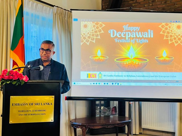 Embassy of Sri Lanka in Brussels Celebrates Deepawali