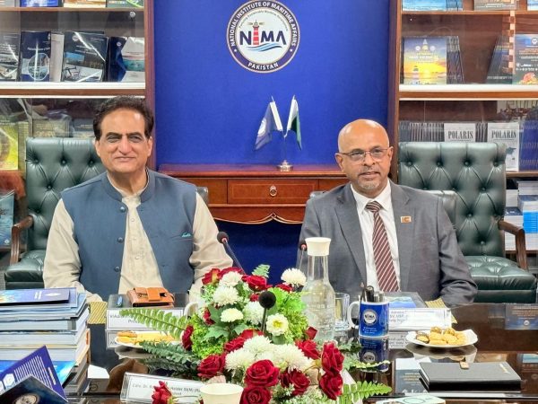 High Commissioner – designate meets with the President, National Institute of Maritime Affairs (NIMA) of Pakistan