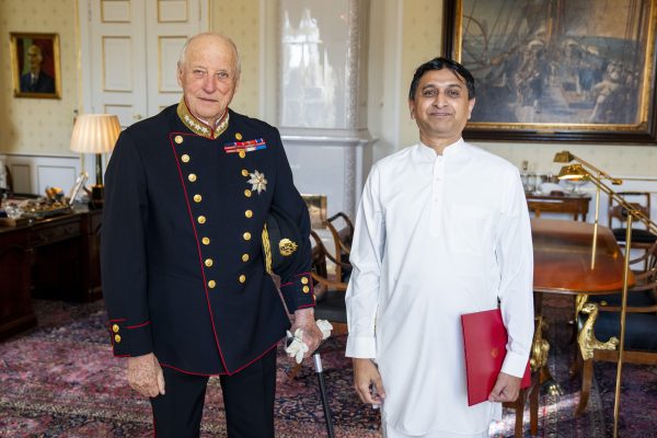 Ambassador of Sri Lanka to Norway presents credentials