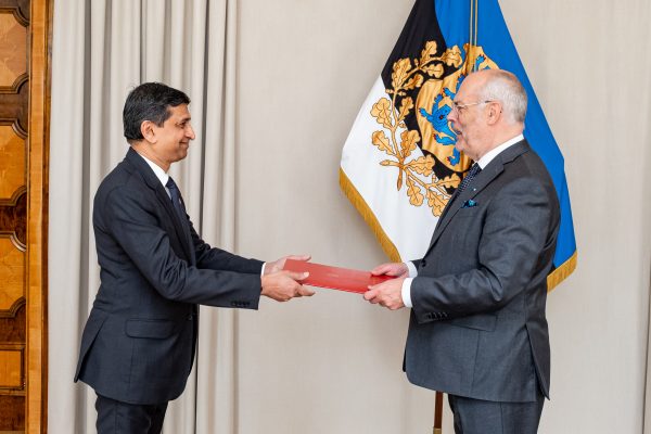 Sri Lanka’s Ambassador to Estonia presents Credentials