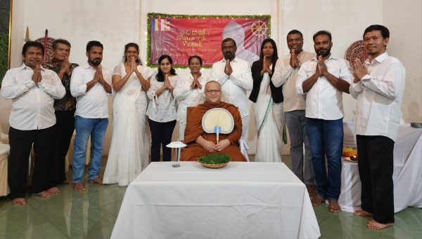 Sri Lankans celebrate Vesak at the Embassy of Sri Lanka in Jakarta