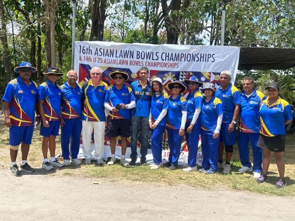 Sri Lanka participates at the Asian Lawn Bowls Championship 2025