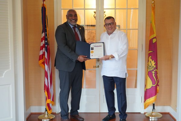 Embassy of Sri Lanka in Washington D.C. marks Vesak 2024 with Mayoral Proclamation