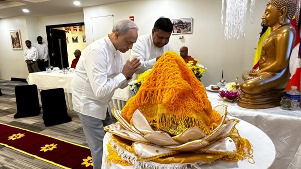 Permanent Mission of Sri Lanka in New York hosts Vesak Day Almsgiving