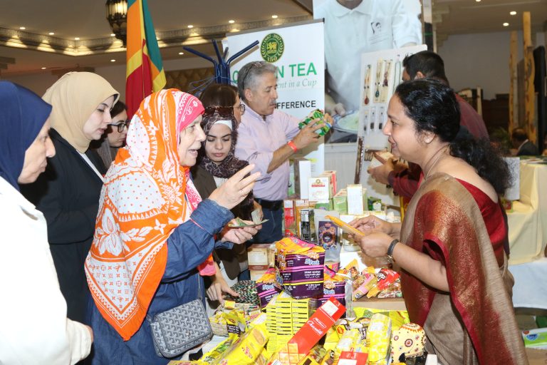 Sri Lanka Embassy Participates in Annual Diplomatic Bazaar 2025 in Jordan