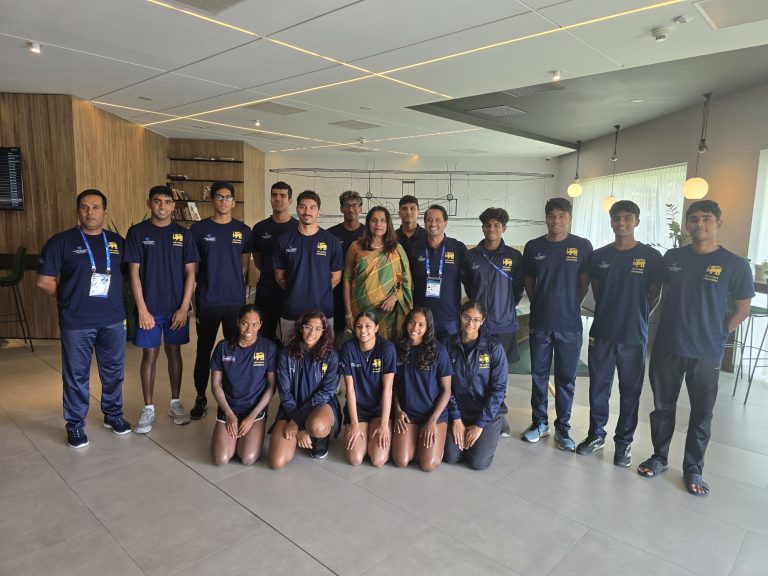 Sri Lankan Swimmers Compete Strongly at Junior World Championships in Romania