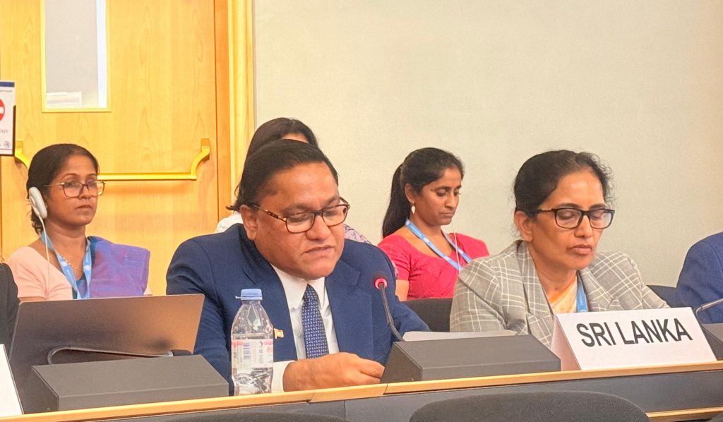 Statement delivered by Hon. Vijitha Herath, Minister of Foreign Affairs, Foreign Employment and Tourism at the 60th Session of the Human Rights Council in Geneva 8th September 2025