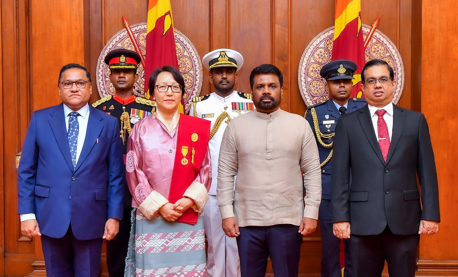  The Ambassador of the Kingdom of Bhutan presents Credentials to Sri Lanka 