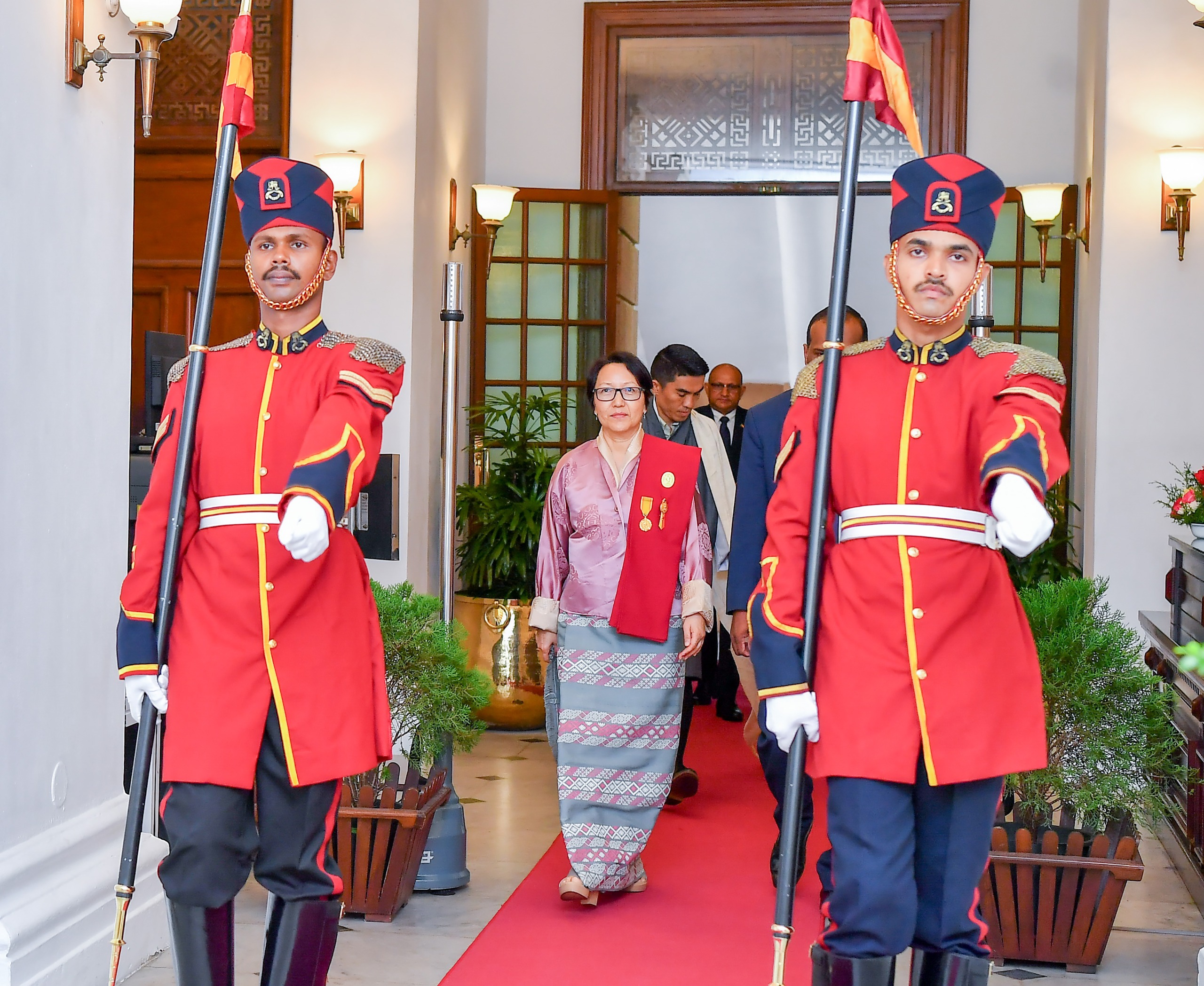  The Ambassador of the Kingdom of Bhutan presents Credentials to Sri Lanka 