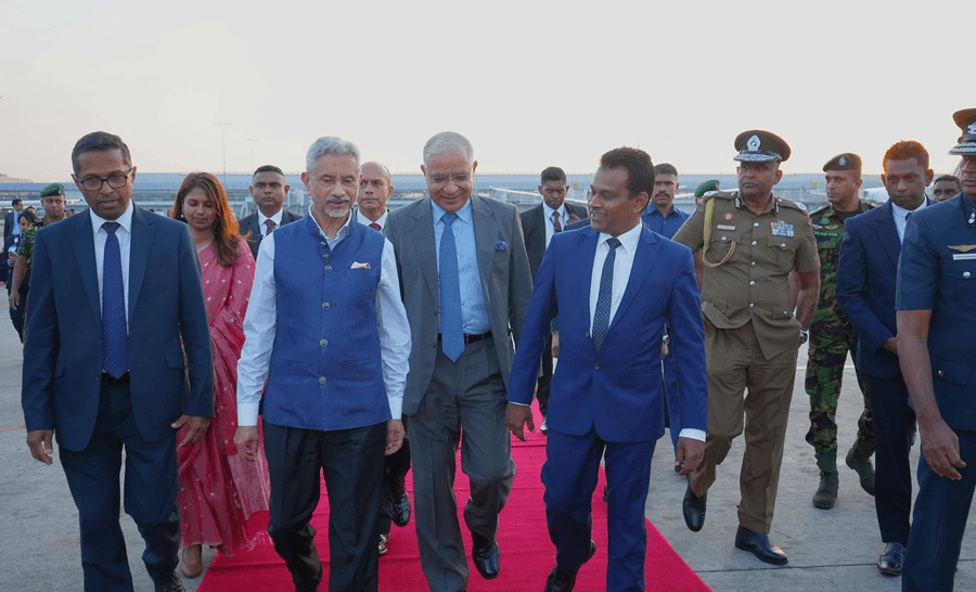 External Affairs Minister of India, Dr S. Jaishankar, arrives in Sri Lanka    in the aftermath of Cyclone ‘Ditwah’. 