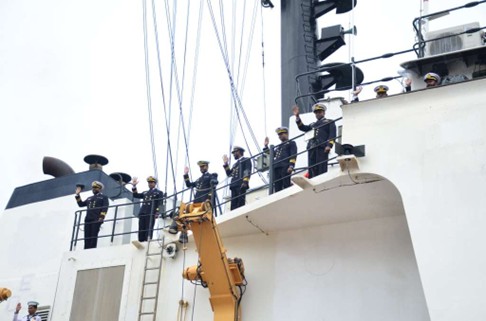 U.S Donated 4th Coast Guard Cutter to Sri Lankan Navy Sets Sail to Sri Lanka