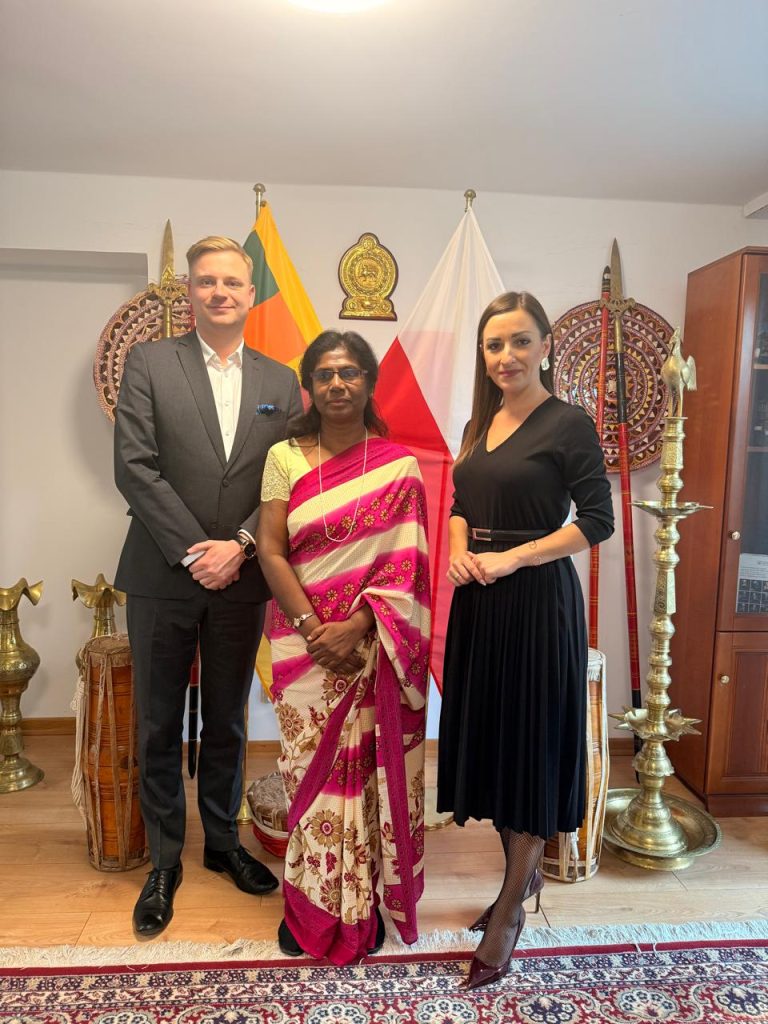 Embassy of Sri Lanka enhances trade and investment between Sri Lanka and Poland Through discussions with the Industrial Development Agency