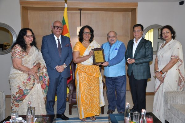The Old Students Association of Hindu College headed by its current President Ravi Burman felicitated the Prime Minister with the Special Distinguished Alumni Award.