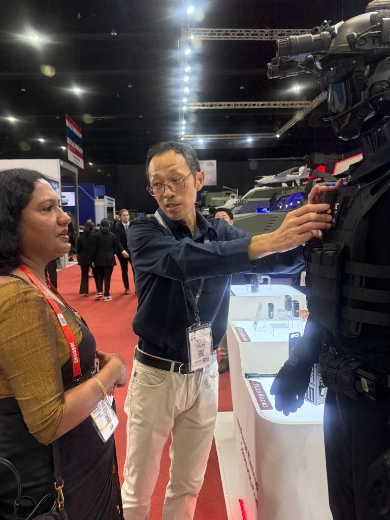 Ambassador Wijayanthi Edirisinghe attends Defense & Security 2025 Exhibition