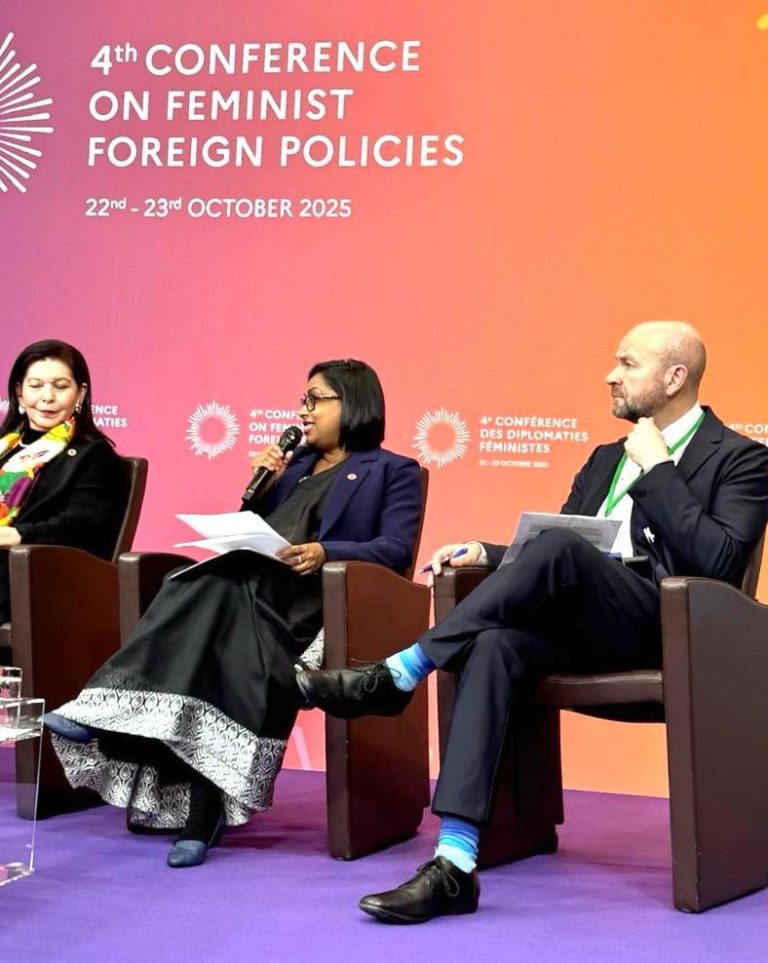 Deputy Minister highlights Sri Lanka’s progressive policy on women’s rights and gender equity amidst global and structural challenges at Fourth Ministerial Conference on Feminist Foreign Policies in Paris