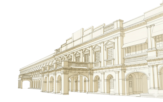 Mfa building technical sketch