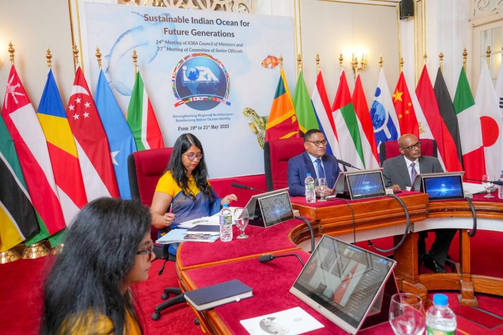 24th Council of Ministers Meeting of the Indian Ocean Rim Association (IORA) 21 May 2025, Colombo /Virtual Forma