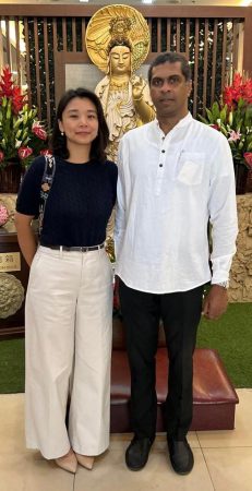 Discussions between Sri Lankan Ambassador in the Philippines and Princess Ashi Kesang Wangchuck of Bhutan
